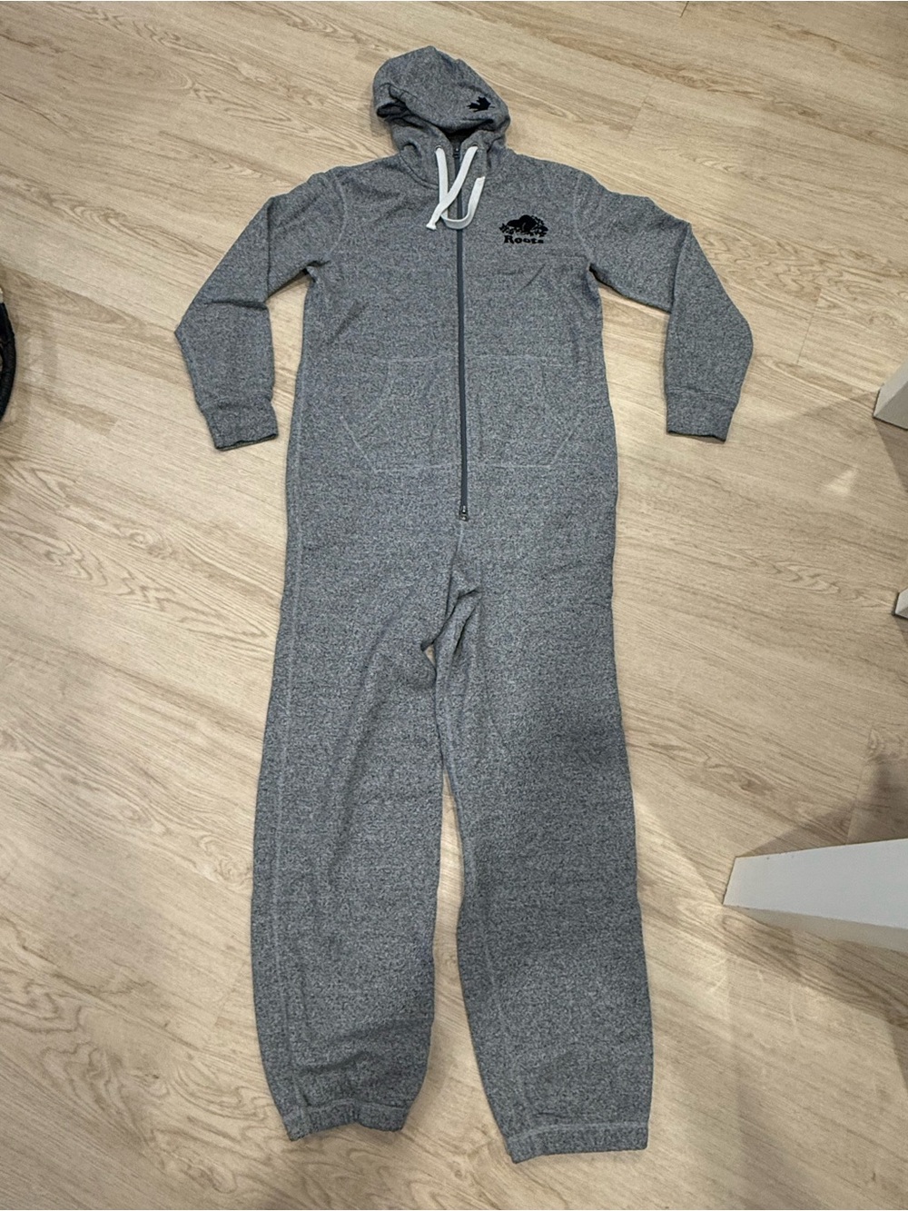 Roots Canada Salt & Pepper One Piece Romper Womens Small
